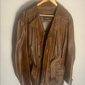 Men's Brown Leather Jacket